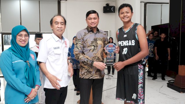 Pelantikan Pengurus Perbasi Kabupaten Gowa di Baruga Tinggimae, Rumah Jabatan Bupati Gowa, Jum'at (3/3)/Ist