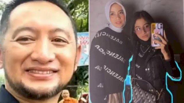 Kehidupan keluarga Andhi Pramono yang dikulik oleh netizen. Foto: ist