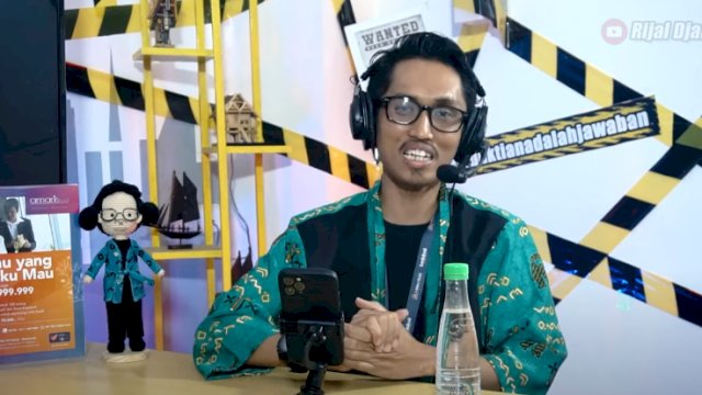 Youtuber Rijal Djamal (foto: SS YT)