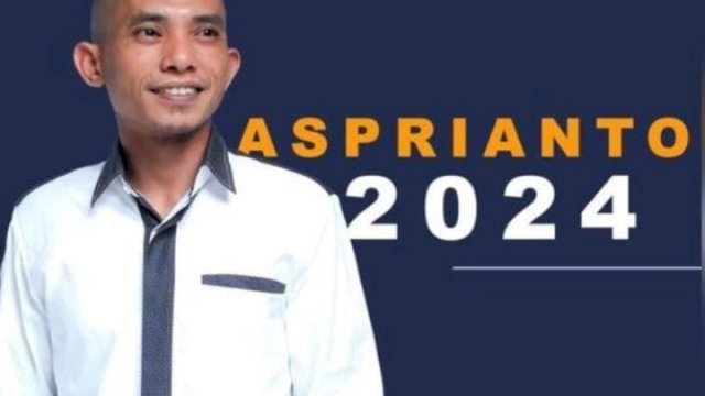  Asprianto kembali nyatakan sikap maju pada pemilihan legislatif DPRD Kabupaten Jeneponto, Sulawesi Selatan, daerah pemilihan (dapil) 1 Kecamatan Binamu-Turatea 2024. (IST).