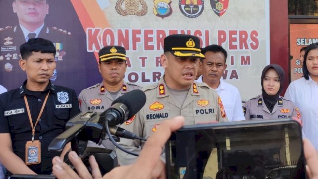 Kapolres Gowa, AKBP Reonald Simanjuntak. (Foto: Irham/portalmedia)