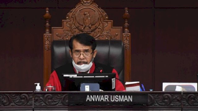 Anwar Usman terpilih kembali sebagai Ketua Mahkamah Konstitusi (MK) periode 2023-2028