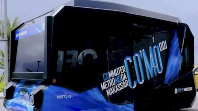Co&rsquo;mo, salah satu kendaraan listrik yang dirancang Pemkot Makassar. Foto: dok Diskominfo