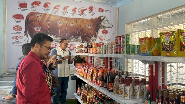 Gerai daging B&B Meat Shop di Jalan Baji Minasa Makassar memberikan promo Ramadhan, mulai hari ini, Senin, 20 Maret 2023.