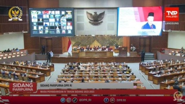 DPR Sahkan Perppu Cipta Kerja Jadi UU, Demokrat dan PKS Walk Out