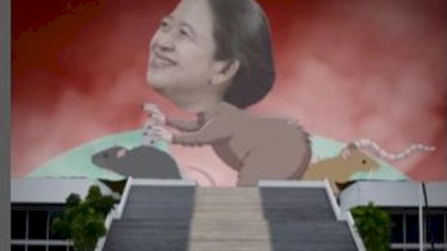 Meme Puan Maharani buatan BEM UI. Foto: ist