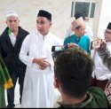 Kunjungi Lokasi Masjid Ittafaqul Jamaah, RL Janji Beri Santunan pada Korban
