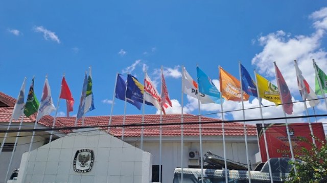 Kantor KPU Kabupaten Gowa/Ist