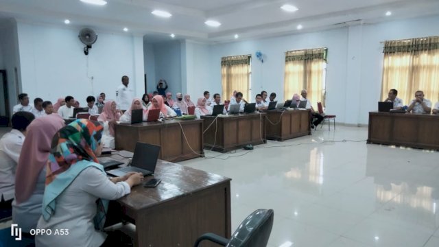 Dinas Pertanian Kabupaten Jeneponto, Sulawesi Selatan, menggelar uji kompetensi yang digagas oleh Kementerian Pertanian (Kementan). Foto: Portalmedia.id/Akbar Razak
