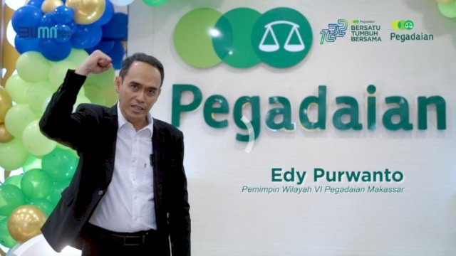 HUT ke-122, Pegadaian Makassar Gelar Upacara hingga Berbagi Paket Sembako Senilai Rp355 Juta