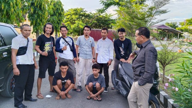 Kedua pelaku tersebut bernama Irwan Setiawan (19), dan Sulkifli (17) yang masih duduk di bangku sekolah. (IST).