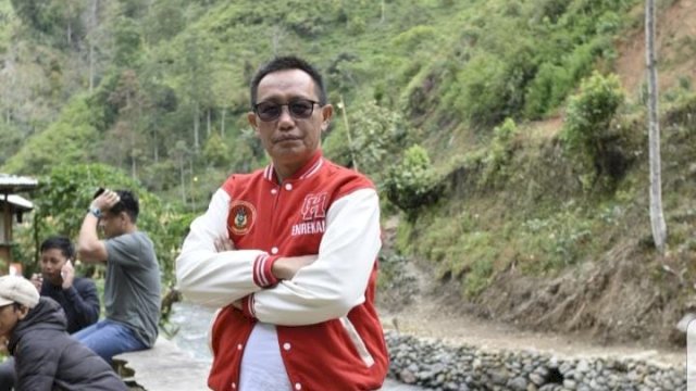 Asruntukan, salah satu sahabat seperjuangan Anas Urbaningrum di Sulsel/Ist