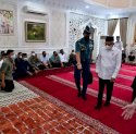 Hujan Lebat Iringi Kedatangan Wapres Ma'ruf Amin di Takziah Almarhum Muhammad Rapsel Ali