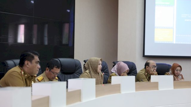 Pemerintah Kota Makassar menggelar Rapat Kordinasi (Rakor) lanjutan yang dipimpin langsung Wakil Wali Kota Makassar, Fatmawati Rusdi/Ist