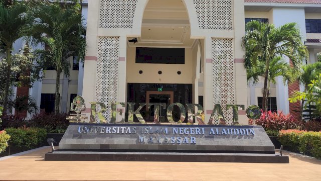 Rektorat UIN Alauddin Makassar (Portal Media/Irham) 