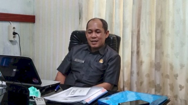 Wakil Ketua Badan Pemenangan Pemilu (Bapilu) PAN Jeneponto, Awaludin Sinring. Foto: Portalmedia.id/Akbar Razak
