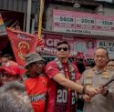 Adnan Purichta Ikut Ramaikan Laga PSM Kontra Borneo di Stadion BJ Habibie