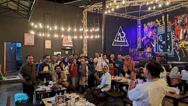 Dialog terbuka PT Vale Indonesia bersama jurnalis yang dirangkaikan dengan buka puasa bersama. Foto: dok