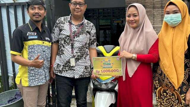 Selama Ramadan, Yamaha Sulselbar Tiap Hari  Bagi-bagi THR