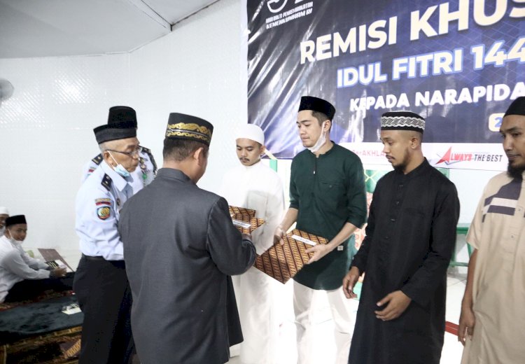 313 Narapidana Rutan Bulukumba Terima Remisi Idul Fitri 
