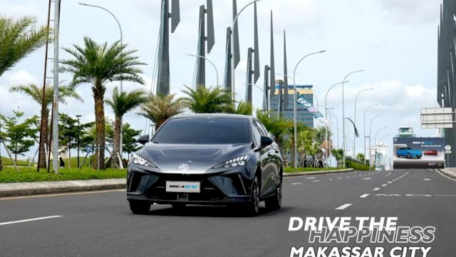 Resmi Diluncurkan di Kota Makassar, MG4 EV Turut Kampanyekan 'Green Teknology' dengan Fitur Canggih