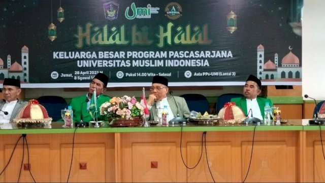 PPs UMI Jadikan Momen Halal Bi Halal Perkuat Unit Kajian Strategis dan Percepatan Akademik