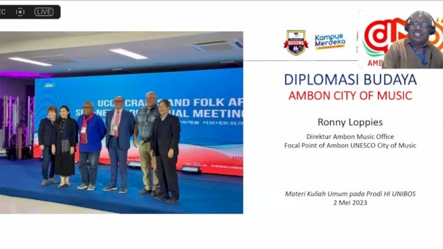 Prodi HI dan Fisip Unibos Ciptakan Ruang Belajar Diplomasi Budaya Rancangan UNESCO