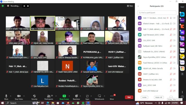 Pertemuan 1000 Star Up Digital, Ruang Bagi Anak Muda Ciptakan Inovasi  Baru