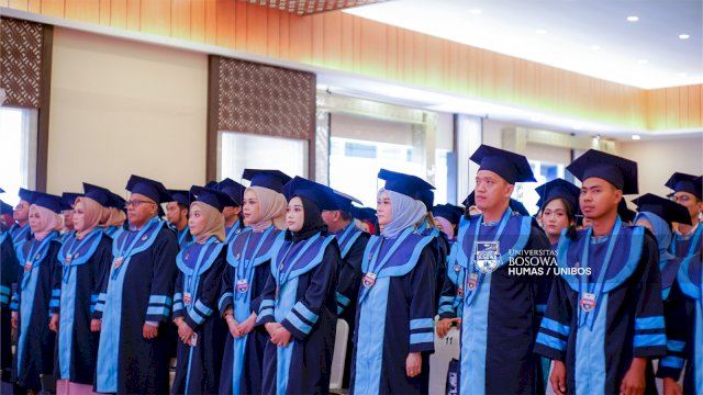 Unibos Kembali Kukuhkan 506 Wisudawan Periode I 2022-2023