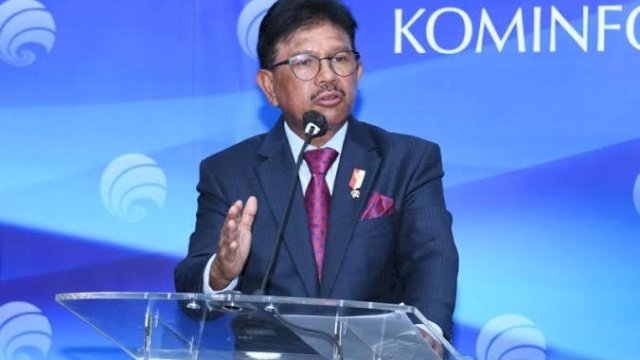 Mantan Menkominfo, Johny G Plate.