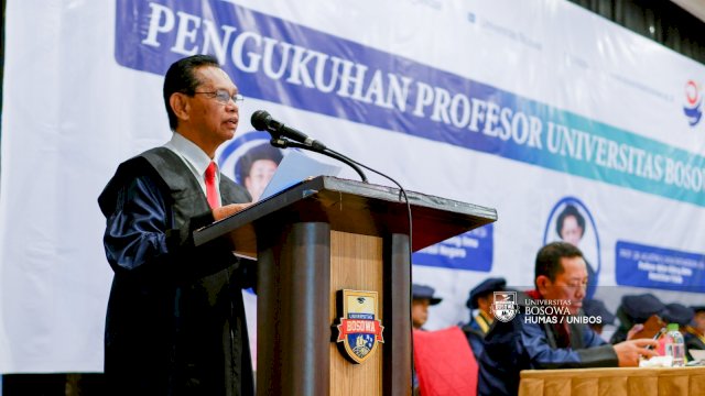 Tingkatkan Akreditasi Kampus, Unibos Cetak Dua Guru Besar 