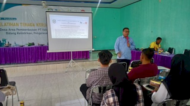 Tingkatkan Skill Tenaga Lokal, PT Vale Gelar Pelatihan Angkatan II