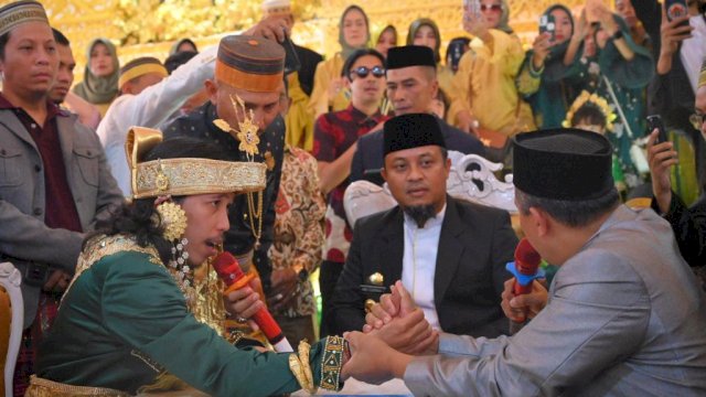 Sah, Komedian dan Konten Creator Tumming Ucapkan Ijab Qabul di Hadapan Gubernur Sulsel