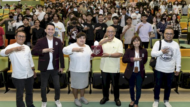Beri Kuliah Umum di UC Makassar, IAS: Pancasila Sempurna Sebagai Ideologi Negara 