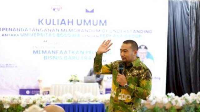 Wakil Gubernur Sumbar Bahas Pengangguran dan Peran Teknologi 4.0 di Unibos