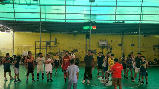 Pemprov Sulsel Fokus Persiapkan Seleksi Cabor Bola Basket Pornas XVI Korpri di Semarang