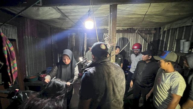 Salah seorang IRT di  Makassar dibekuk polisi karena ikut terlibat dalam pembobolan toko/Ist