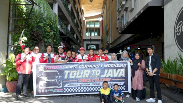 Rayakan HUT ke-5, Komunitas TOSCA Chapter of Celebes Jajal Pulau Jawa