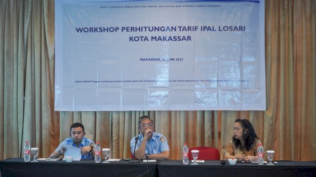 Jelang Peresmian, Jajaran PDAM Makassar Bahas Tarif IPAL Losari