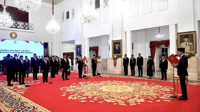 Kenalkan 12 Duta Besar Indonesia yang Baru Dilantik Jokowi