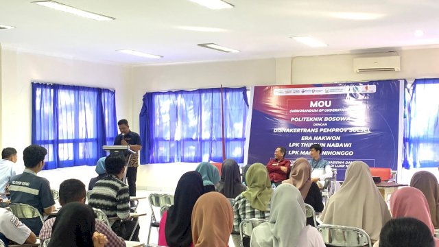 Rintis Karir Masa Depan, Mahasiswa Poltekbos Difasilitasi Magang Luar Negeri
