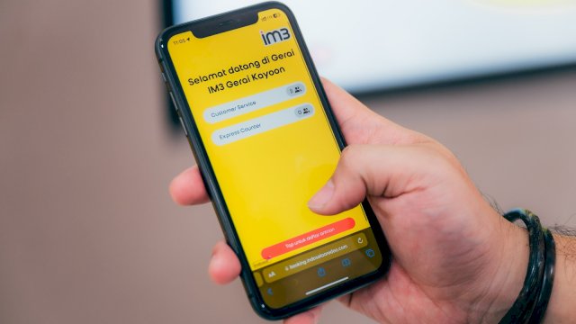 Wajah Baru Gerai IM3 Siap Layani Pelanggan Setia Indosat 
