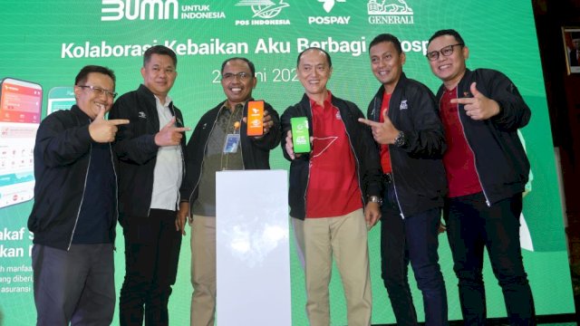 Kolaborasi Pos Indonesia, Generali Luncurkan Platform Asuransi Syariah 'Aku Berbagi' 
