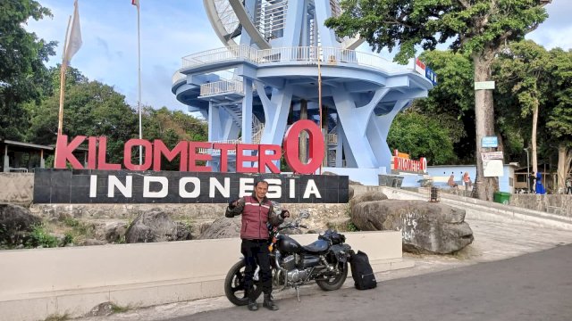 Member R-Bike Indonesia Solo Touring 1.800 Km Jakarta-Aceh
