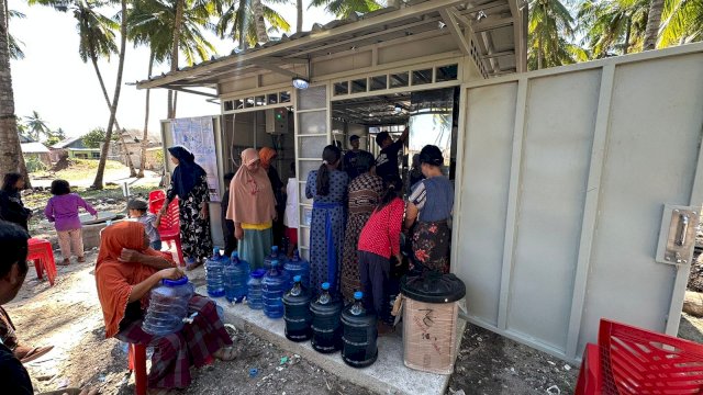 Pulau Terpencil di Selayar dapat Bantuan Arsinum dari Pemprov Sulsel
