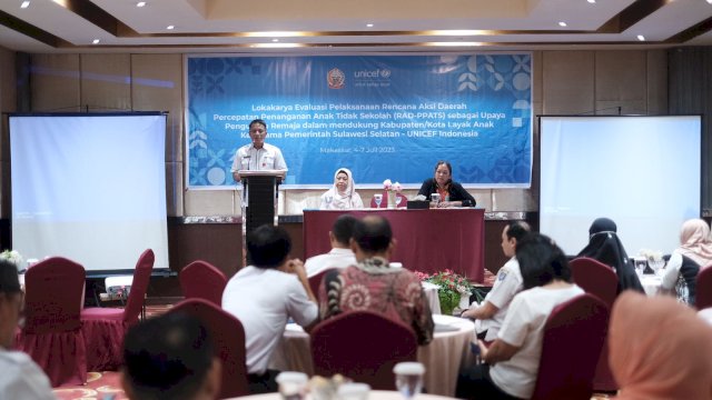 Pemprov dan Unicef Indonesia Dorong Percepatan Penanganan Anak Tidak Sekolah 