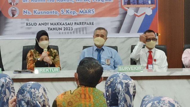 Tim Survei KARS Apresiasi RSUD Parepare, Harap Raih Akreditasi Paripurna