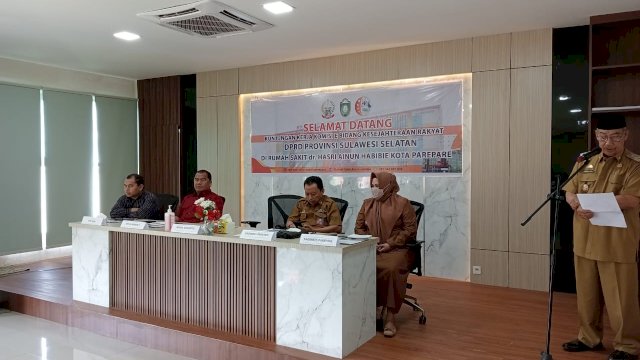 Terima Kunjungan Komisi E DPRD Sulsel, Pangerang Rahim Apresiasi Bantuan Tuntaskan RS HAH