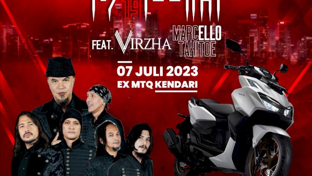 Ragam Aktivasi Honda Jagoanku Bareng Dewa 19 di Kendari