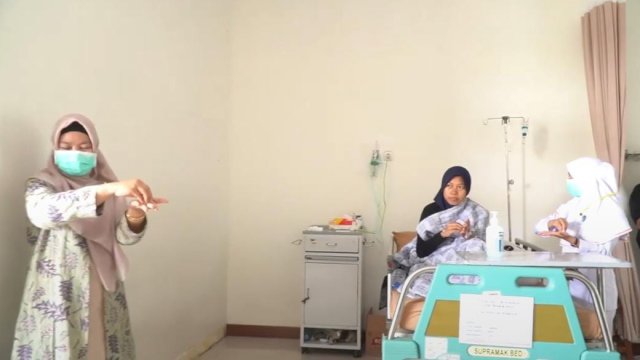 Komite PPI RS Andi Makkasau Beri Edukasi untuk Keluarga Pasien